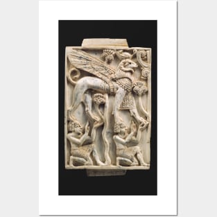 Assyrian Ivory Carving from Nimrud Posters and Art
